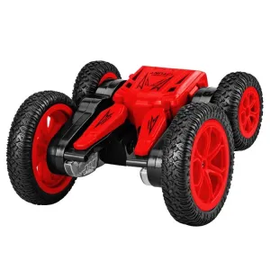 1:24 2.4g 360 Degree Roller Remote Control Stunt Buggy Car Red
