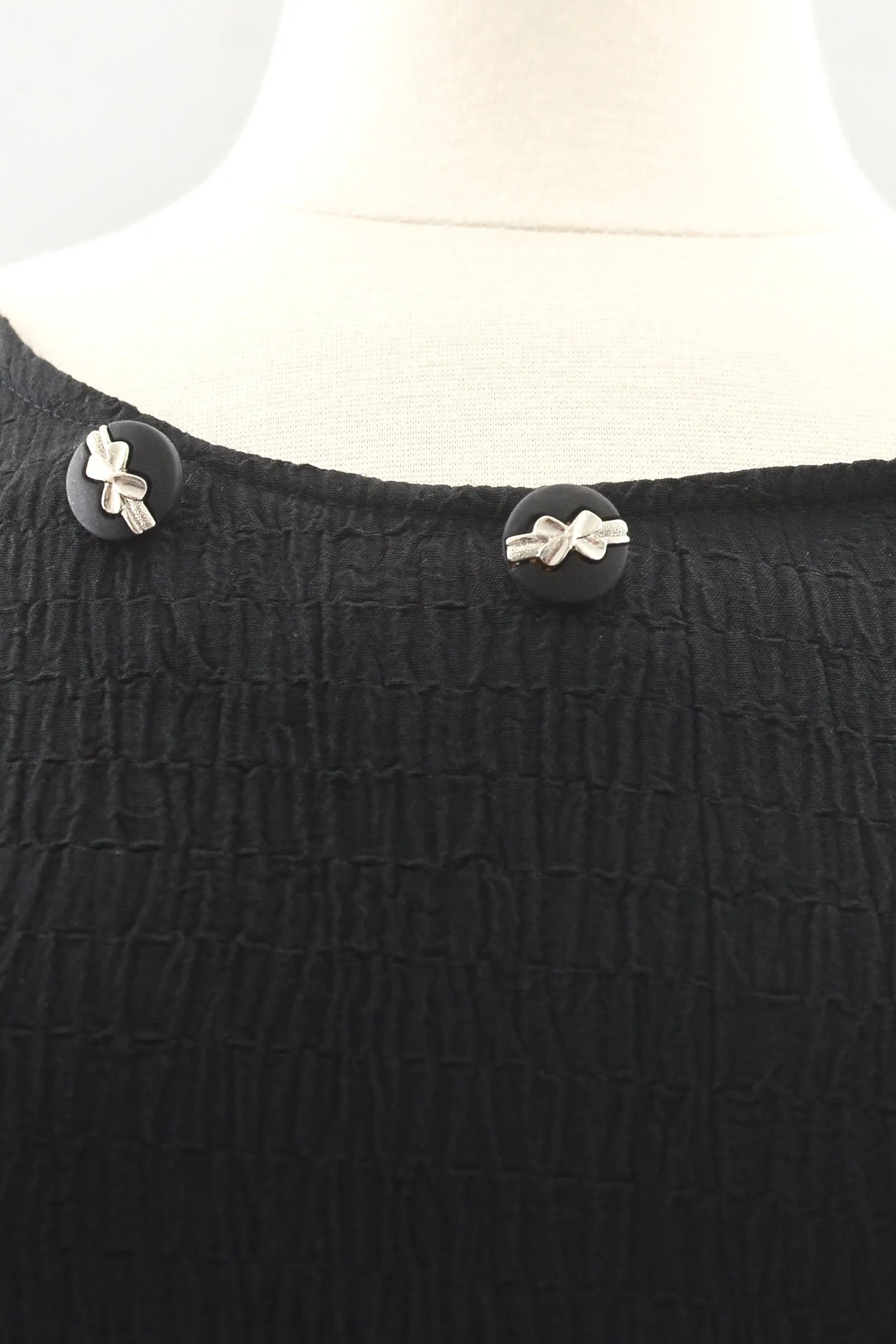80's Relaxed Day Dress / M