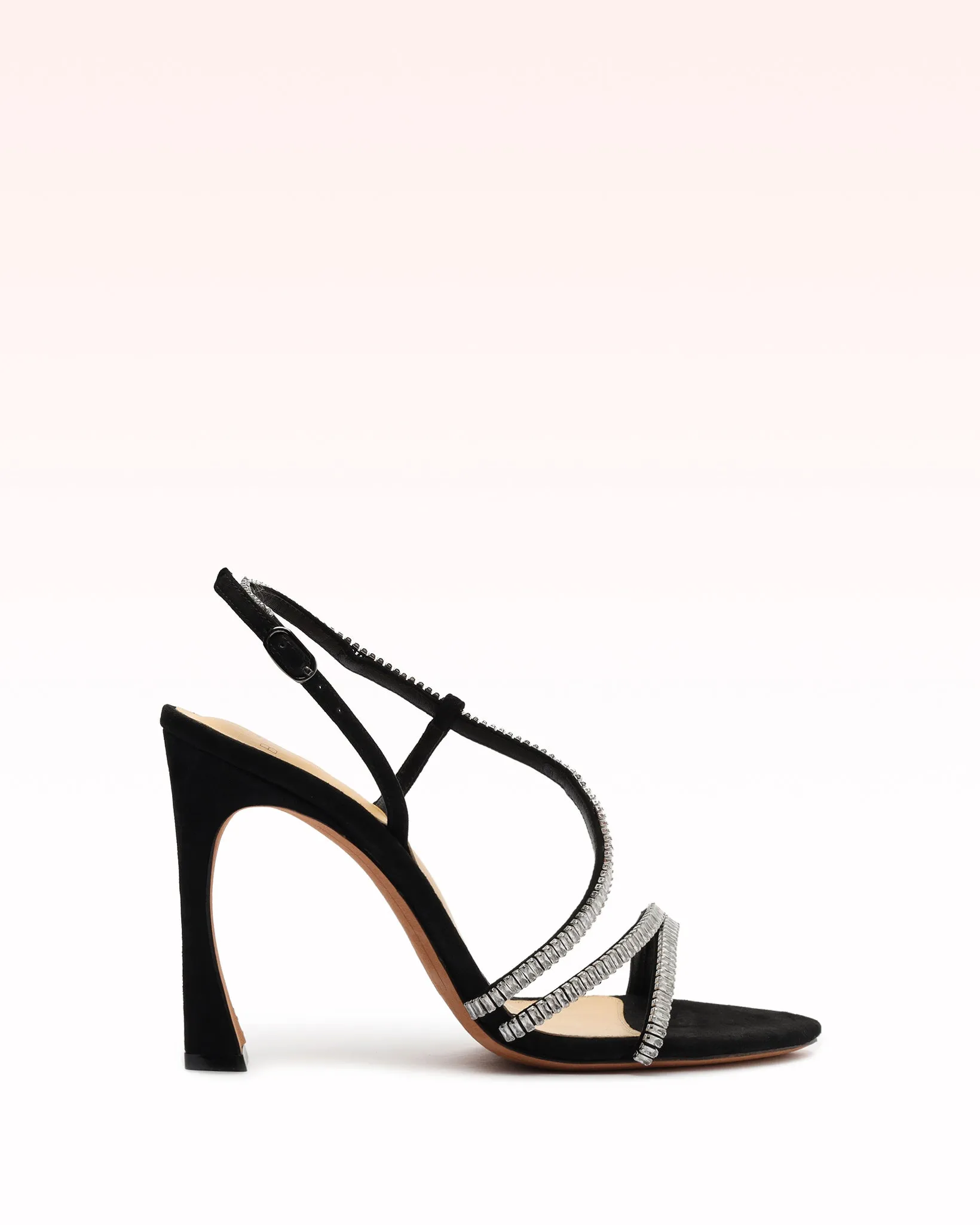 Alana 100 Black & Sparkling Straps