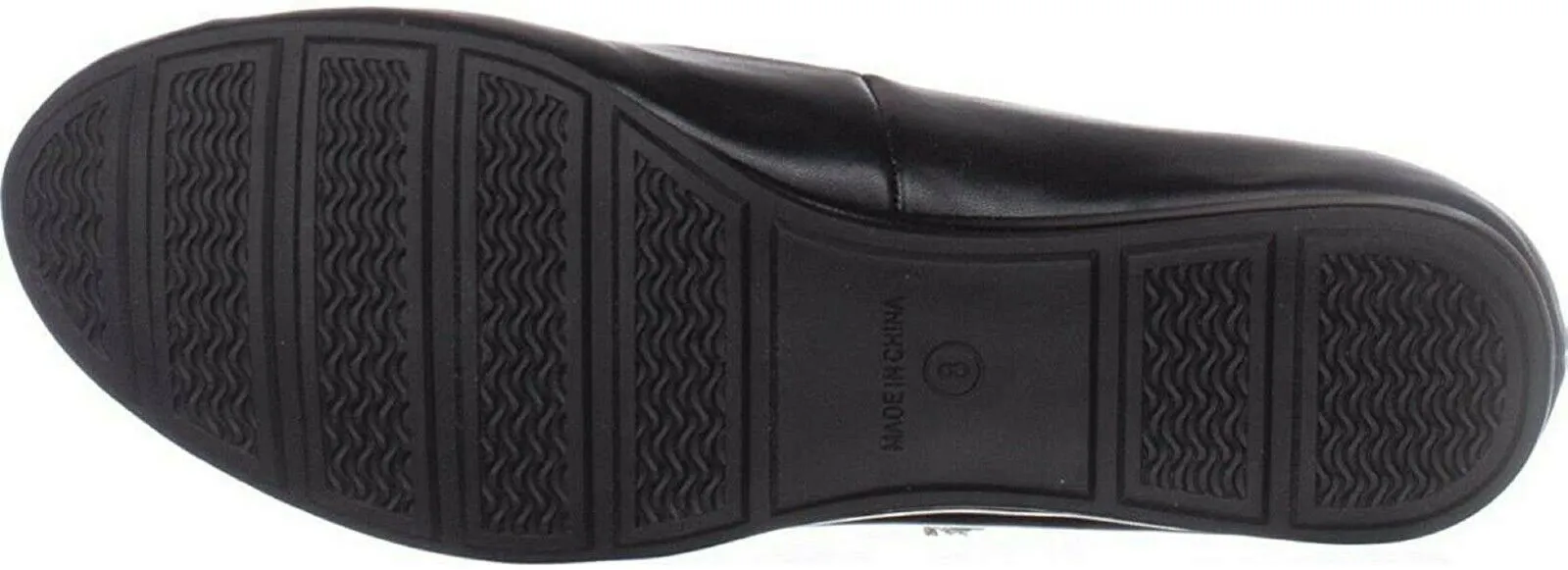 American Rag Womens Ellie1 Closed Toe Slide Flats Slip On Black Shoes Size US 8
