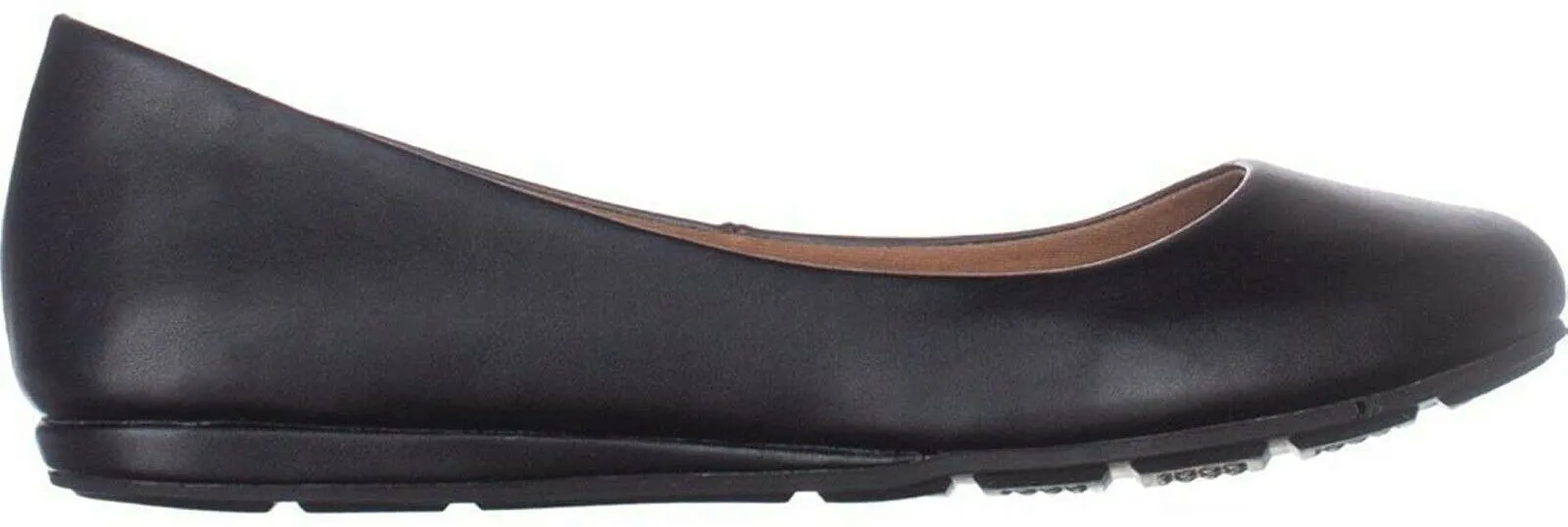 American Rag Womens Ellie1 Closed Toe Slide Flats Slip On Black Shoes Size US 8