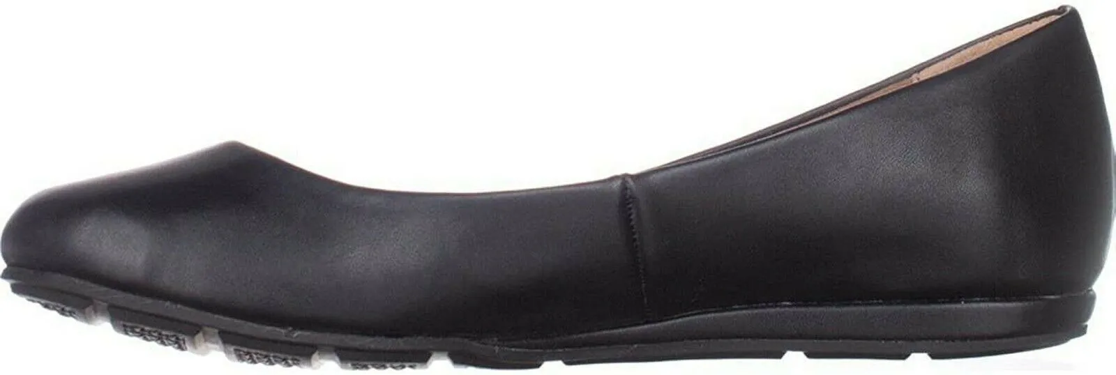 American Rag Womens Ellie1 Closed Toe Slide Flats Slip On Black Shoes Size US 8