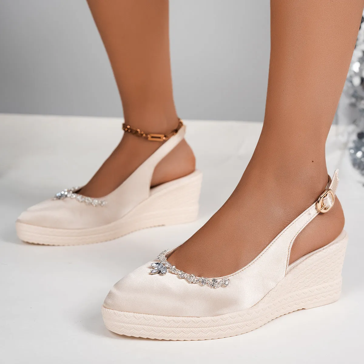 Ari Rhinestone Sandals