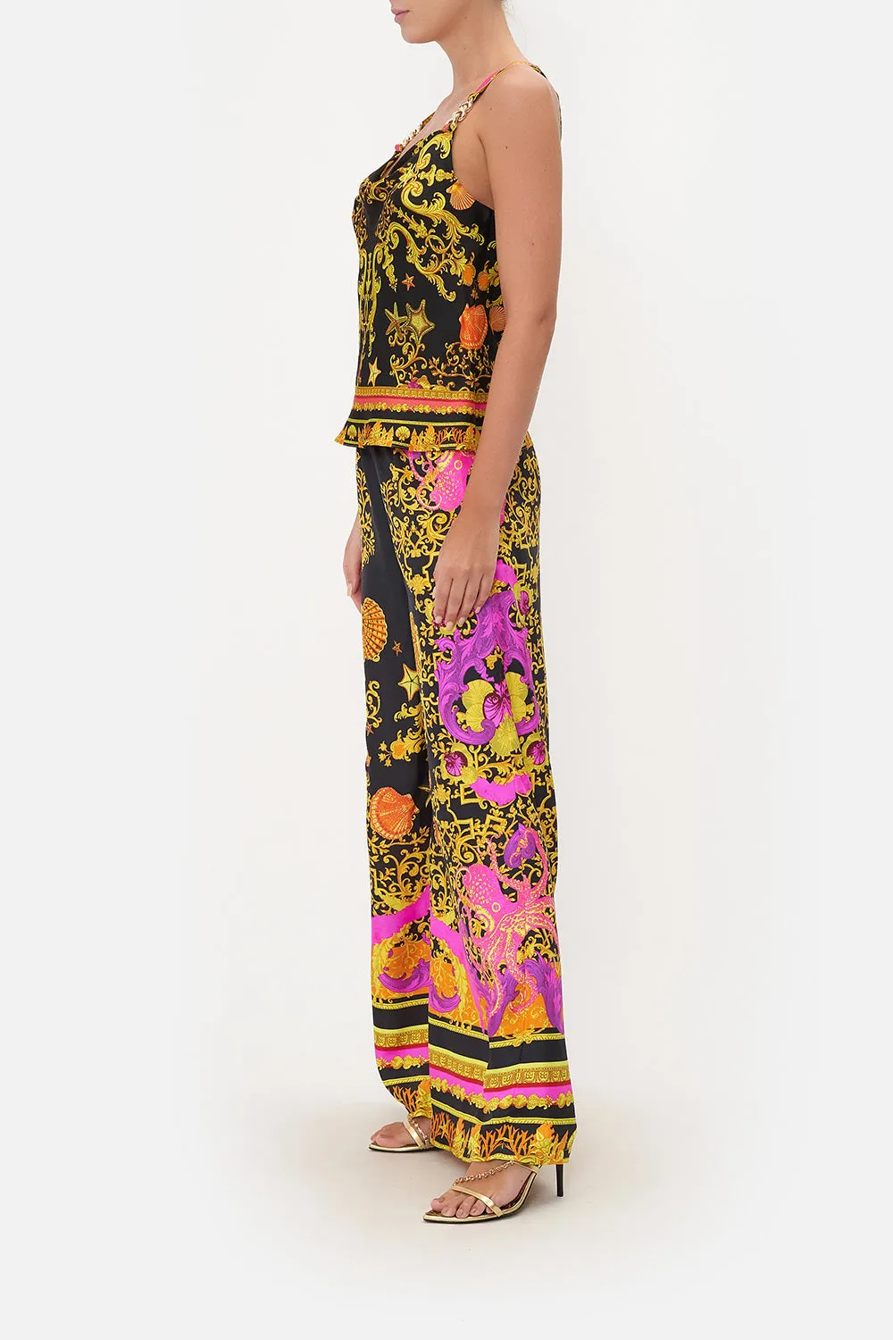 BIAS SLIP TANK WITH WIDE STRAPS OCTOPIA