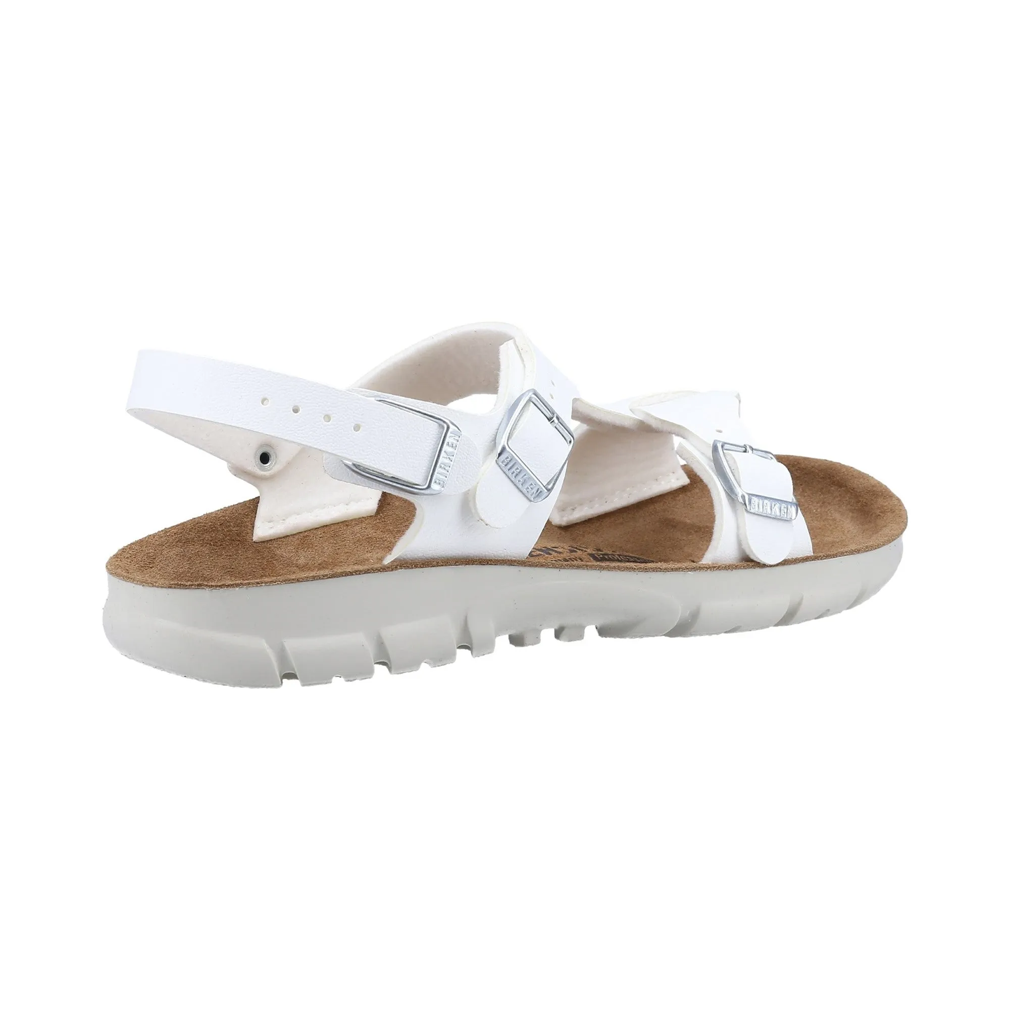 Birkenstock Saragossa Birko Flor Womens Sandal - White