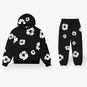Bloemen Trainingspak voor Hem en Haar (Hoodie   Broek)