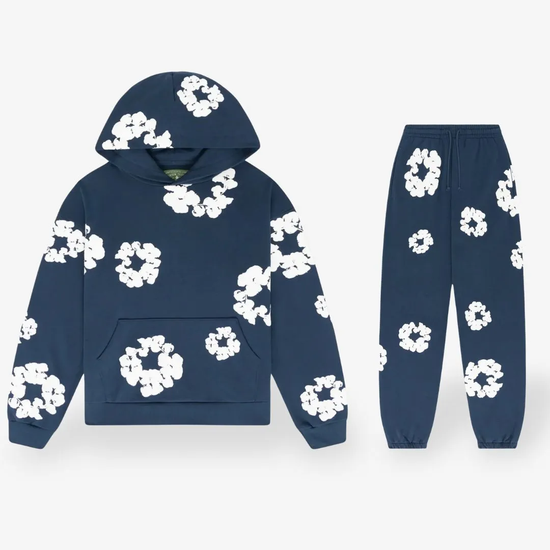Bloemen Trainingspak voor Hem en Haar (Hoodie   Broek)