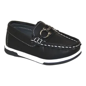 Boys Black Toddler Loafers