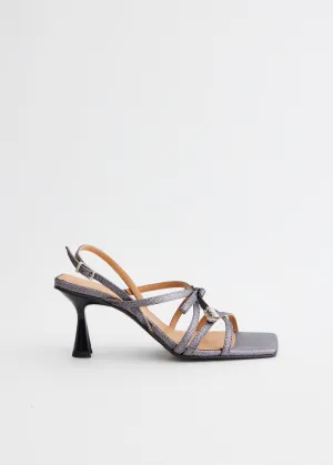 Butterfly High Heel Bow Sandals