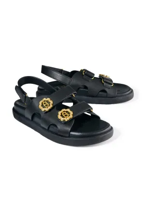 Buttonscarves x Chupa Chups Sandal - Black