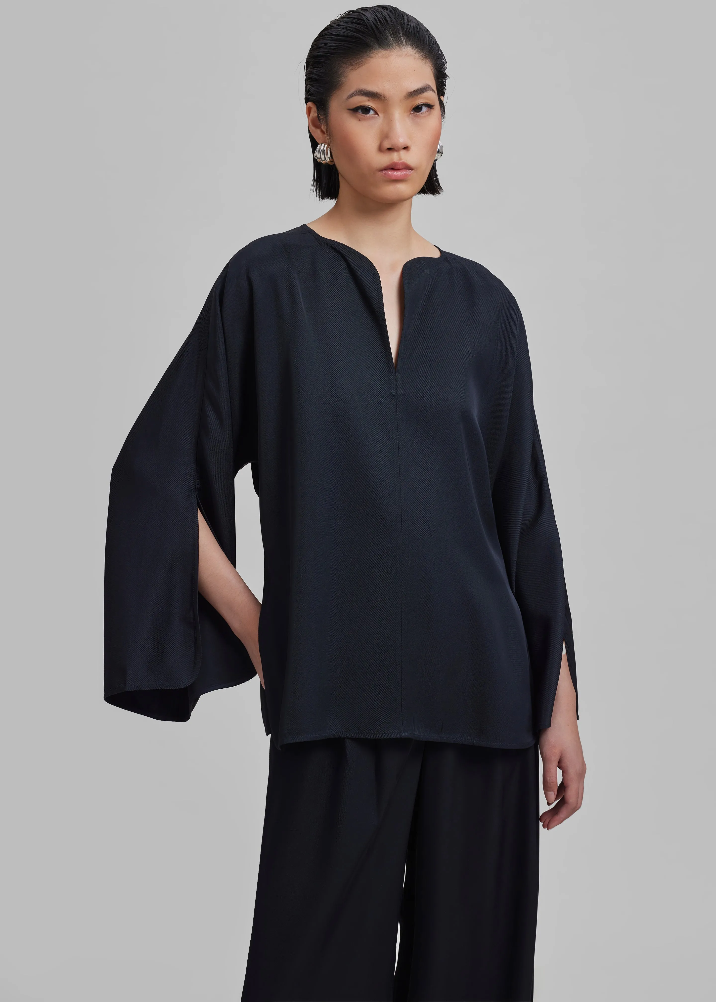 By Malene Birger Calias Blouse - Black