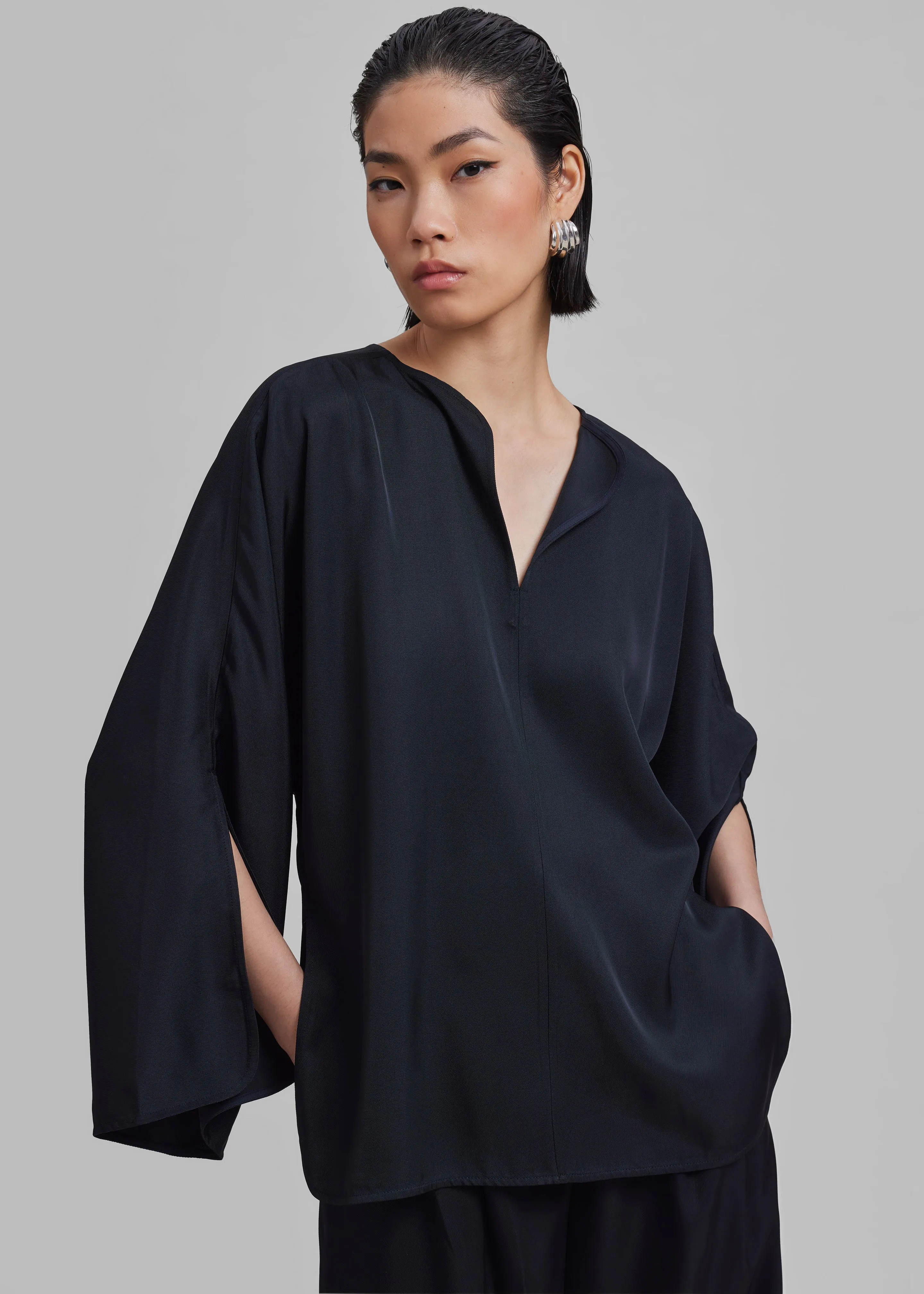 By Malene Birger Calias Blouse - Black