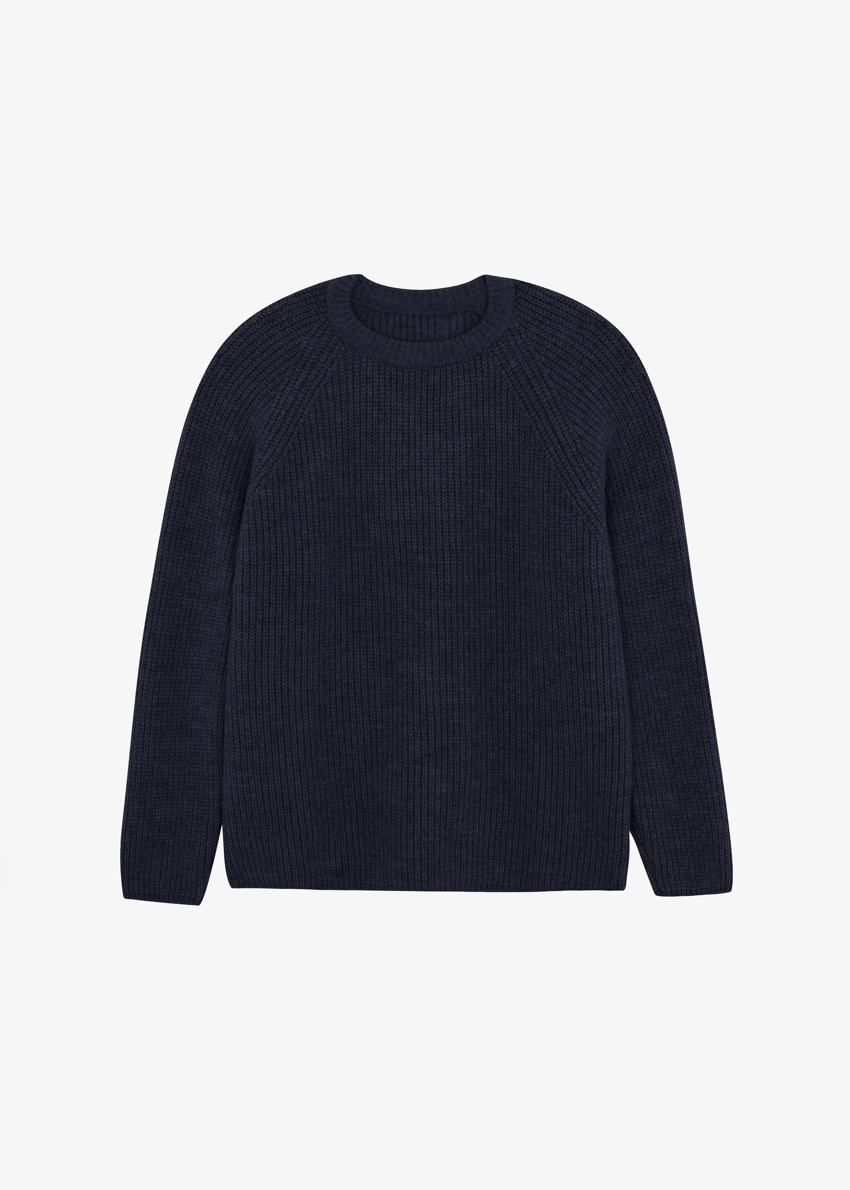 Carter Crew Neck Sweater - Navy