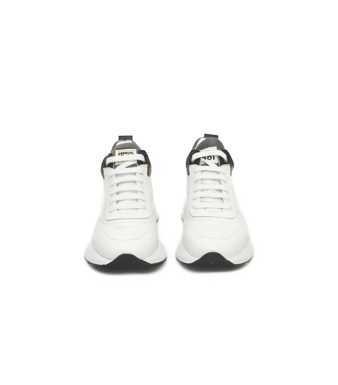 Cerruti 1881 Witte Leren Dames Sneakers
