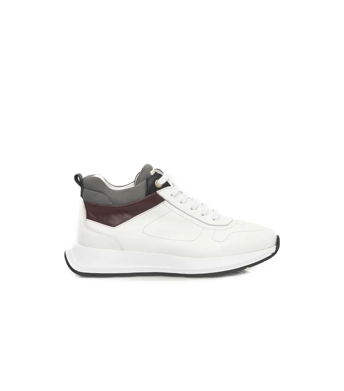 Cerruti 1881 Witte Leren Dames Sneakers
