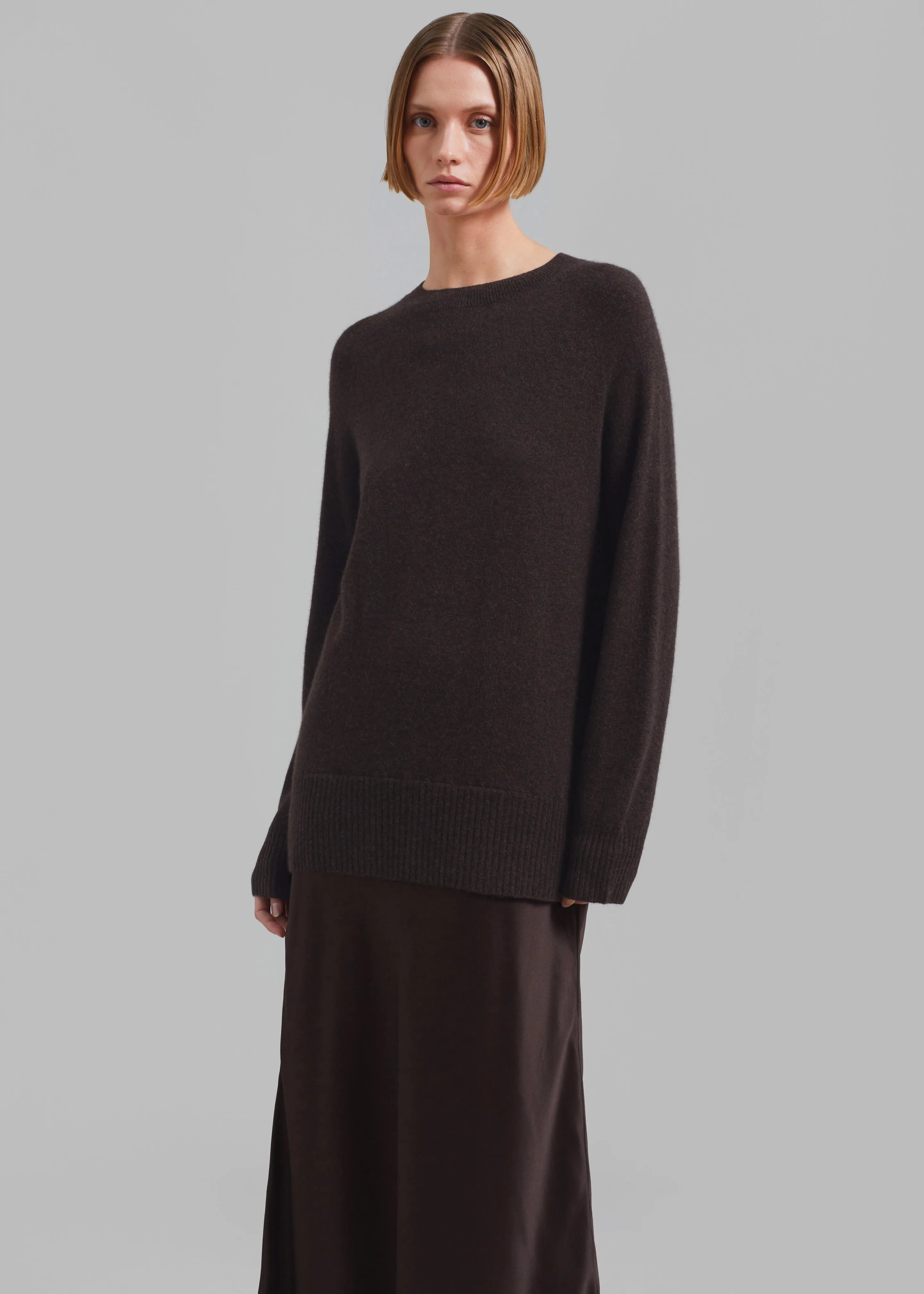 Christopher Esber Monument Long Dress - Cocoa