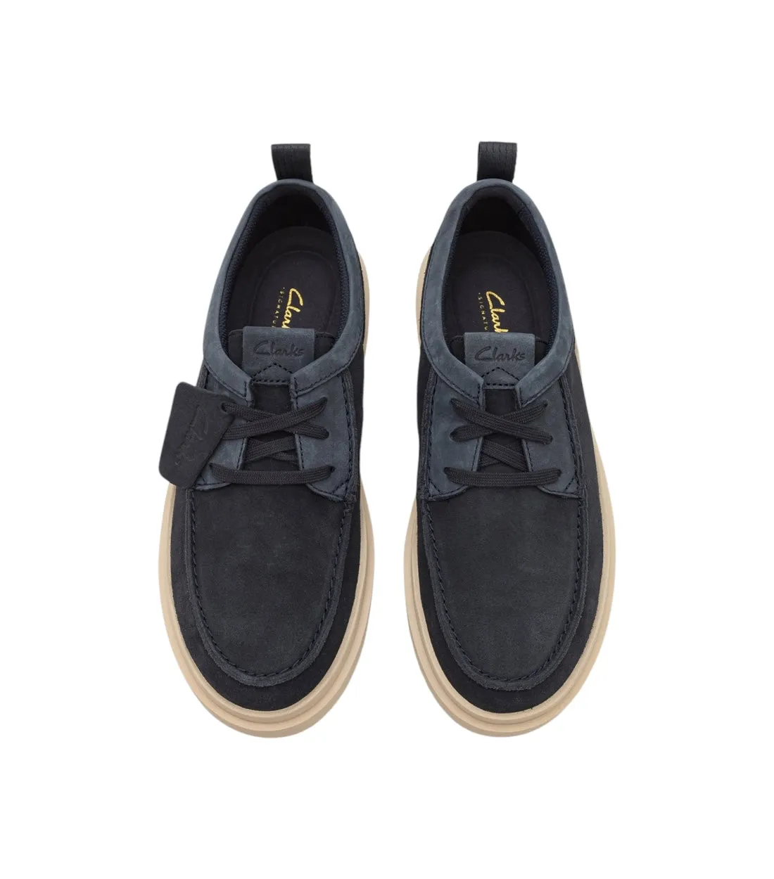Clarks Heren Donkerblauw Sneakers