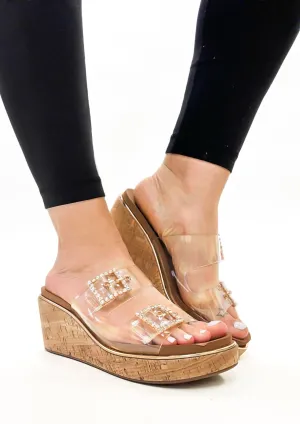 Corky's Clear 2 Twinsie Wedges