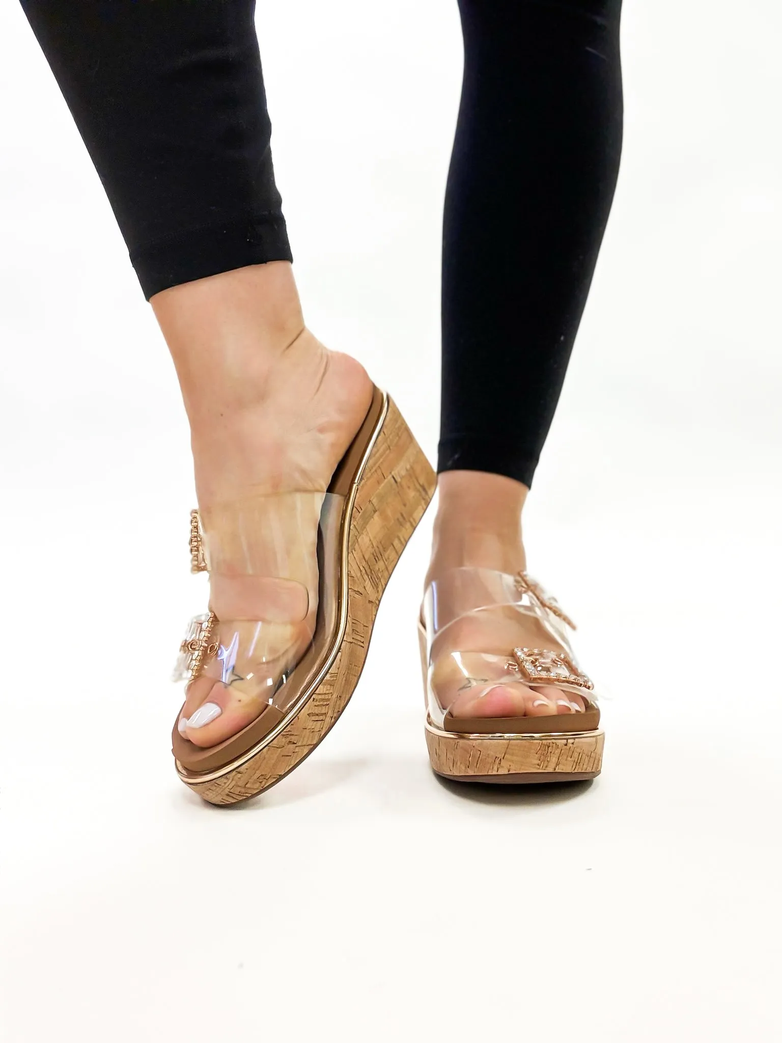 Corky's Clear 2 Twinsie Wedges