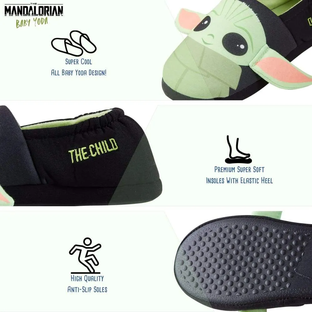 Disney The Mandalorian Baby Yoda Boys Slippers for Boys