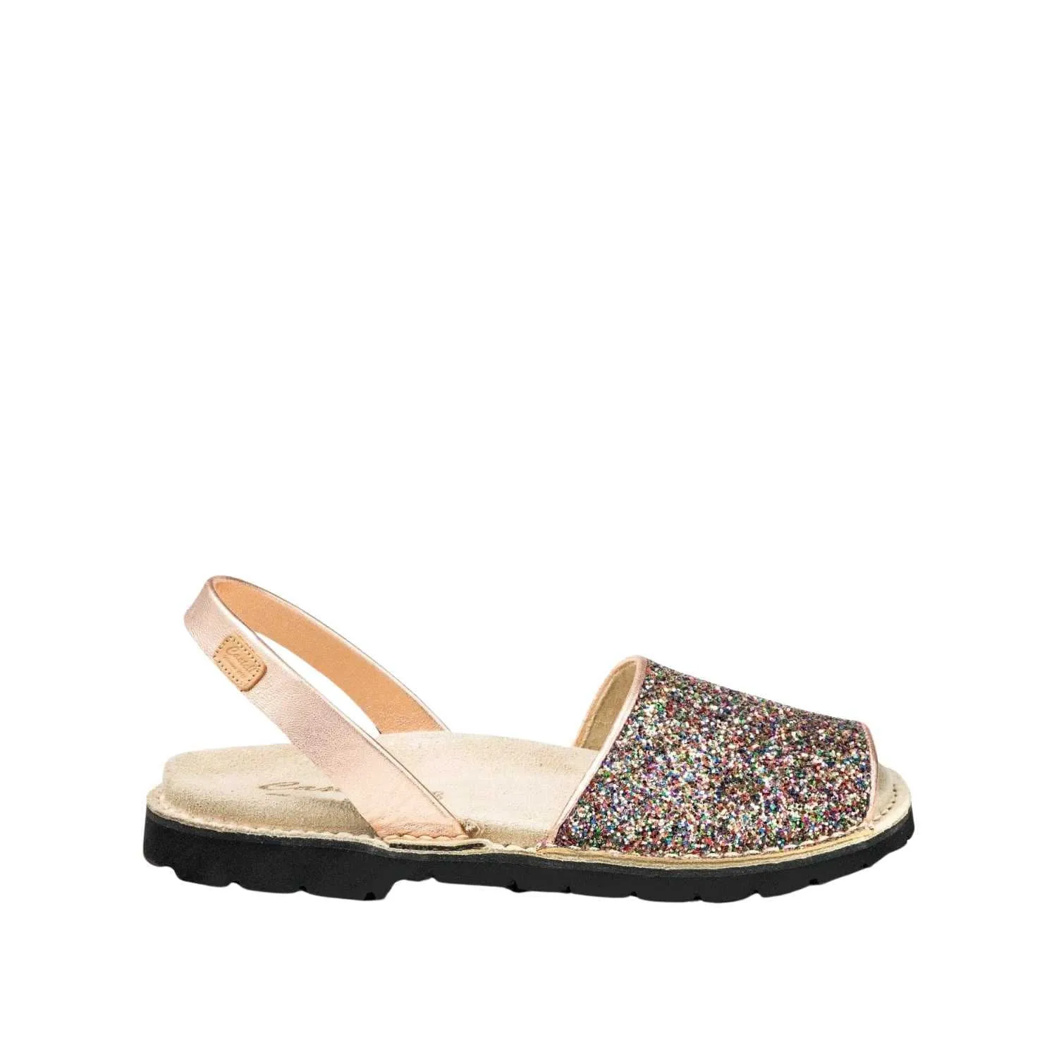 Ergonomic Glitter Menorcan Sandal For Women - 343 1059R