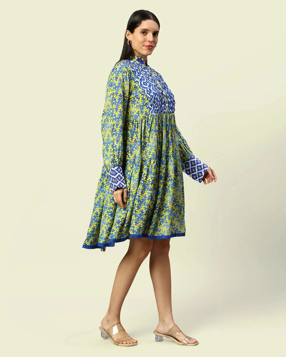 Floral Print Midi Dress