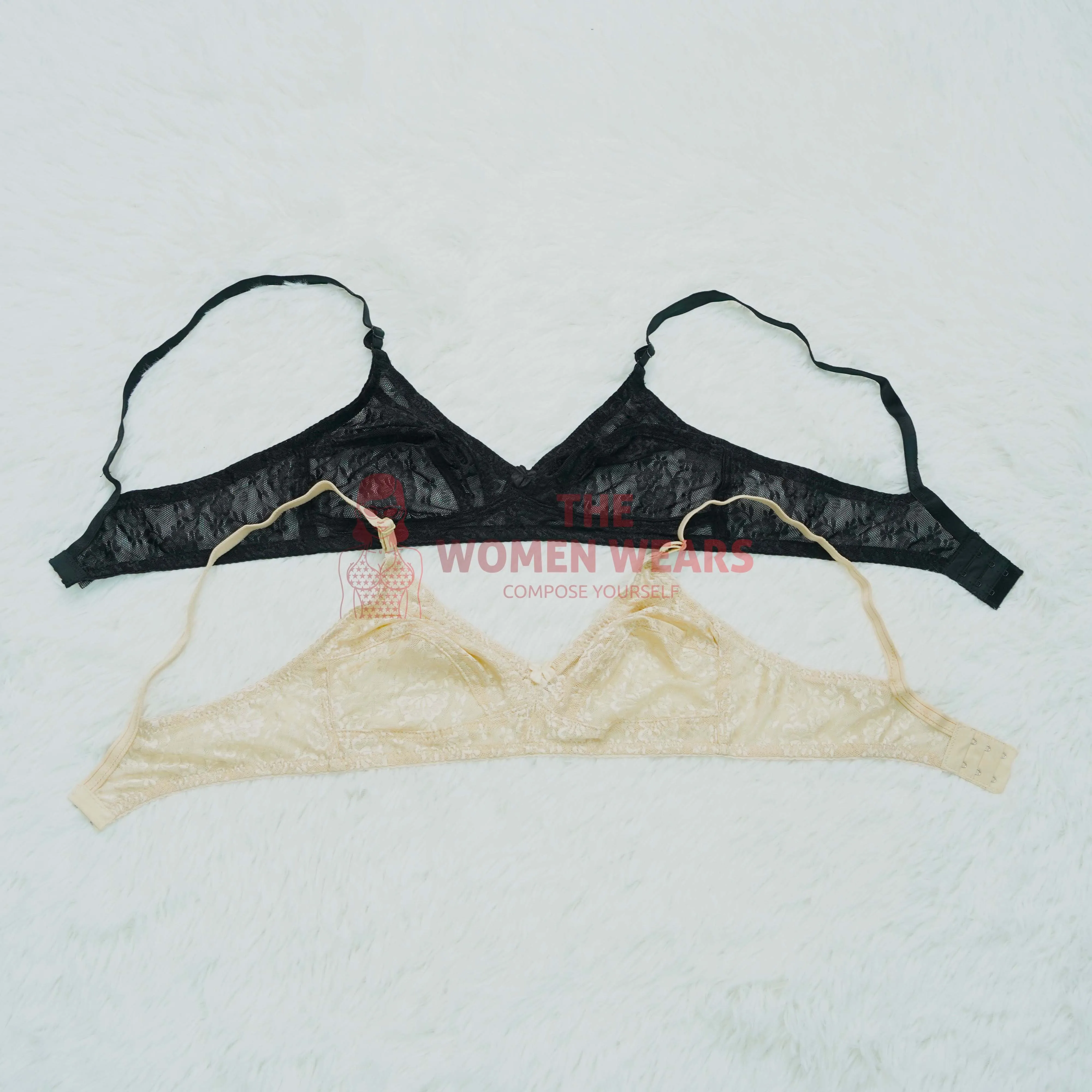 Galaxy Floral Net Stretchable Bra (206)