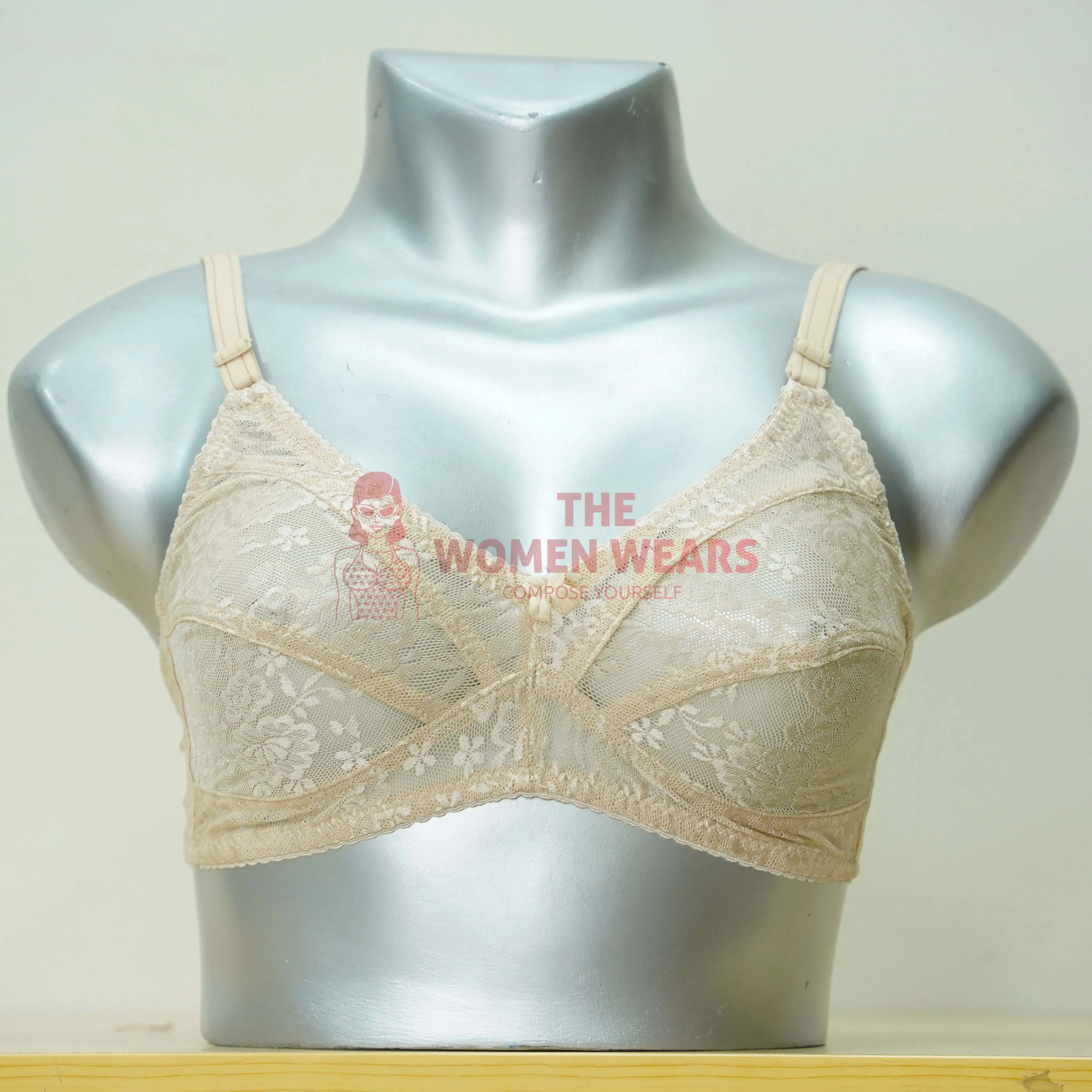 Galaxy Floral Net Stretchable Bra (206)