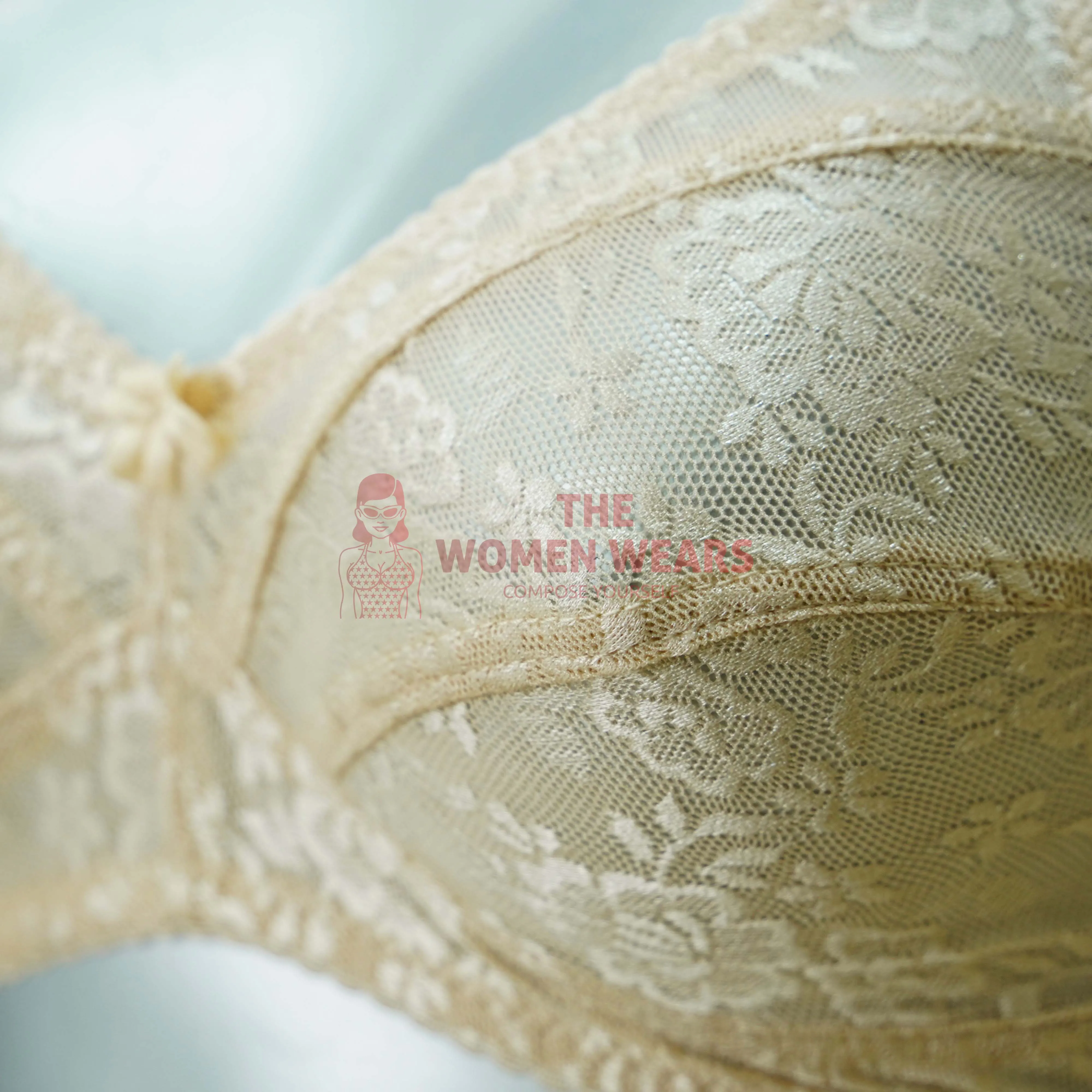 Galaxy Floral Net Stretchable Bra (206)