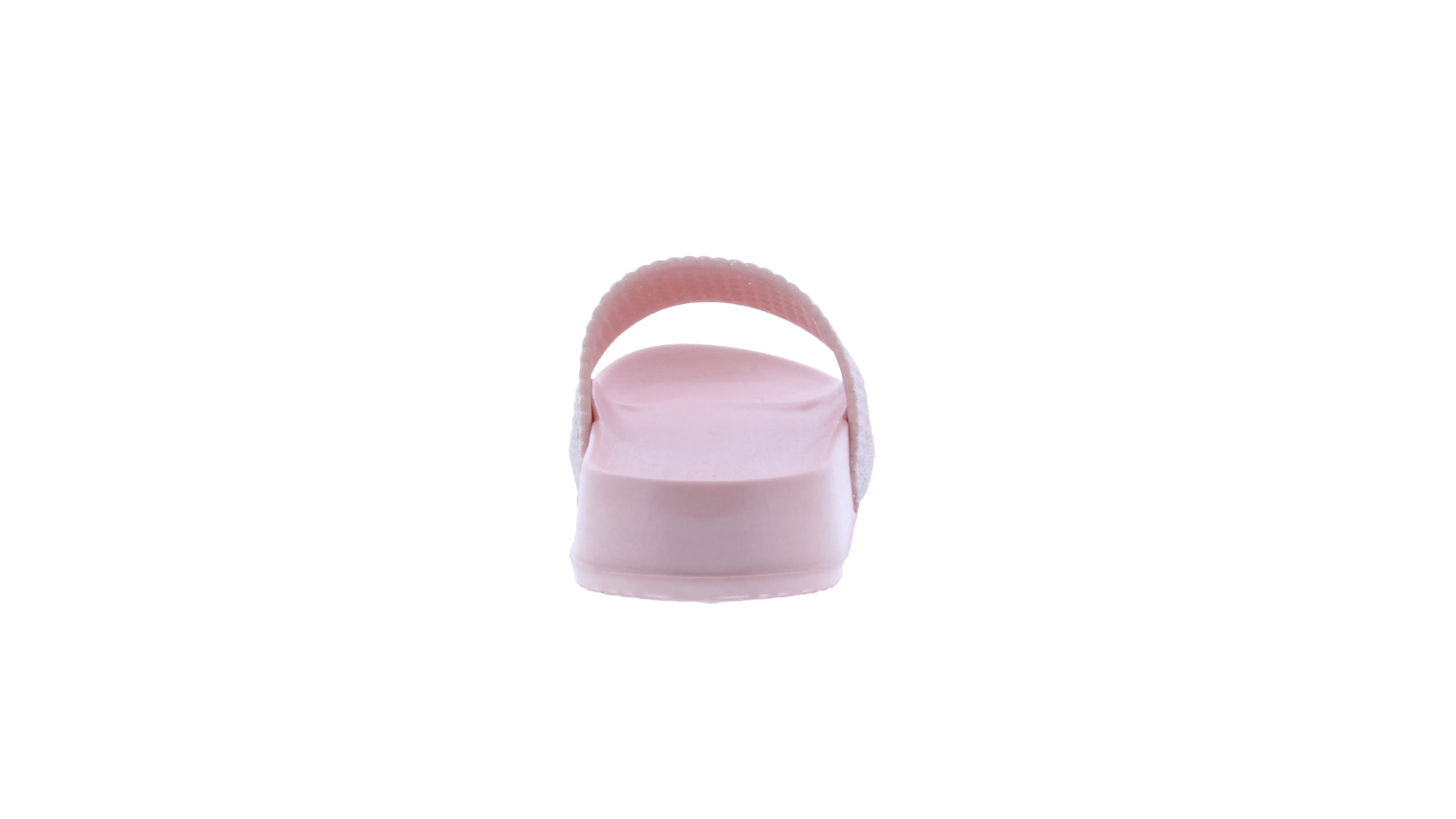 Girls Glitter Wedge Slide