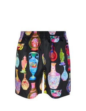 Graphic Print Shorts