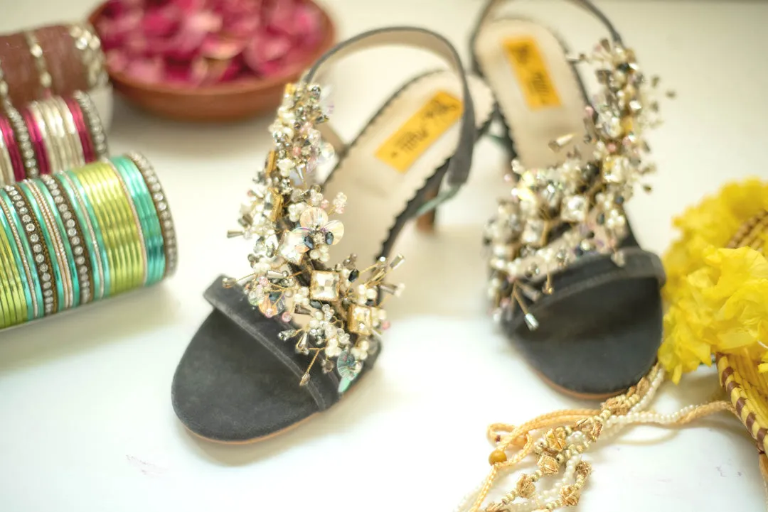 Gray Fancy Sandal