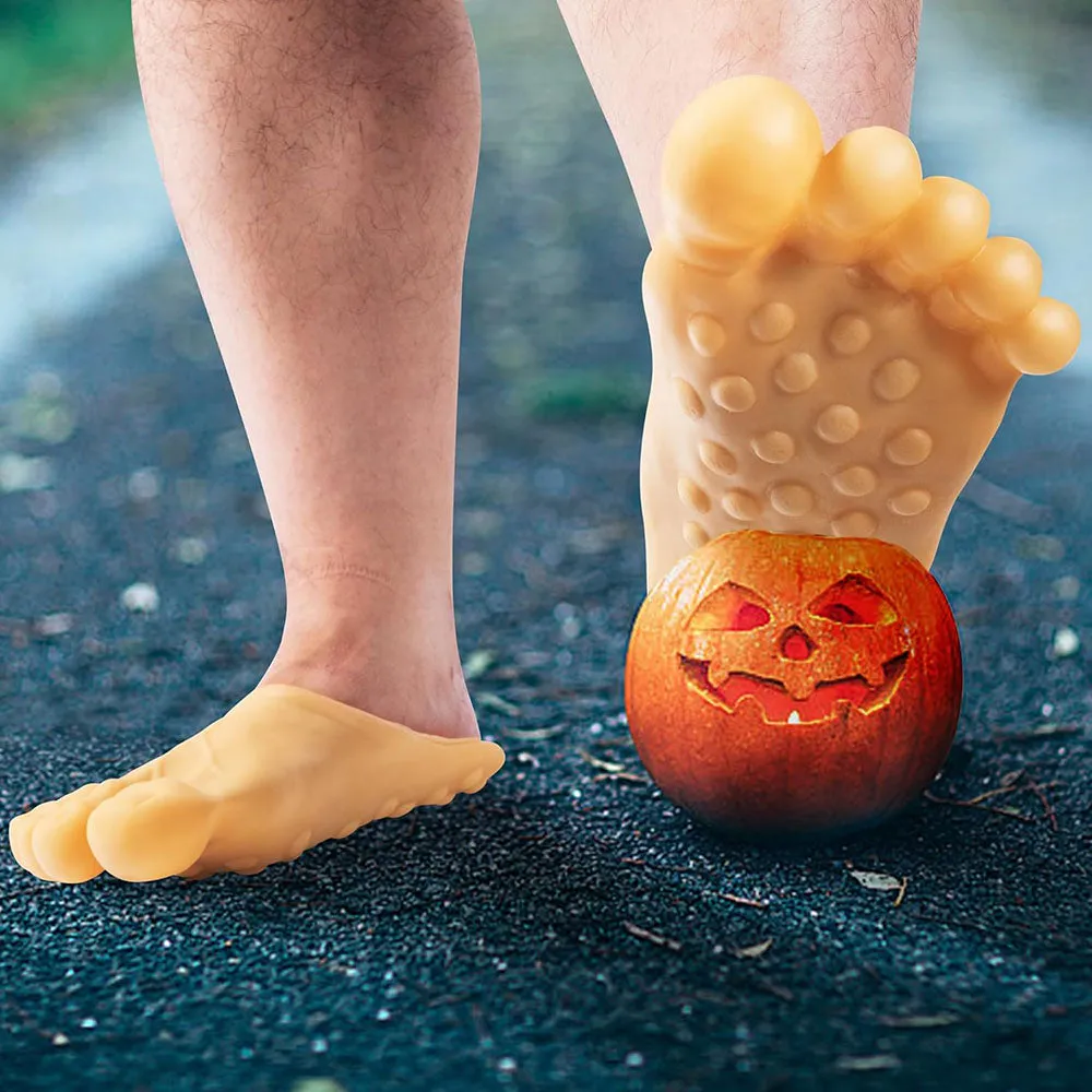 Halloween Funny Barefoot Slippers