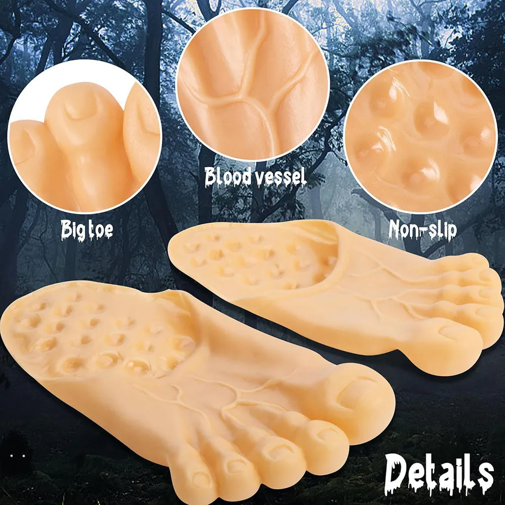 Halloween Funny Barefoot Slippers