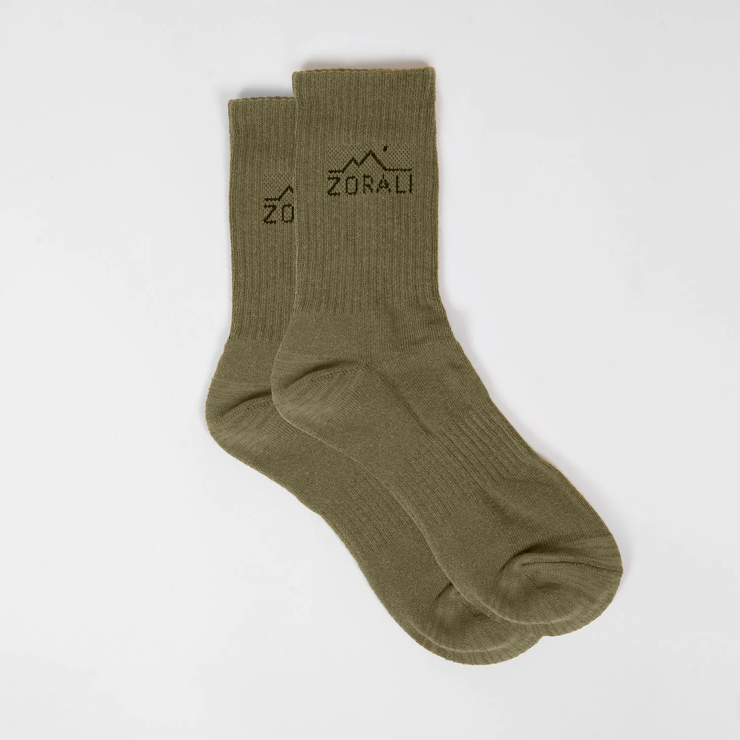 Hemp Everyday Socks 1 Pack Olive
