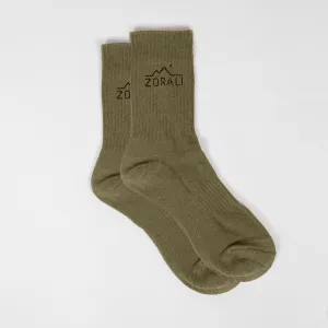Hemp Everyday Socks 1 Pack Olive
