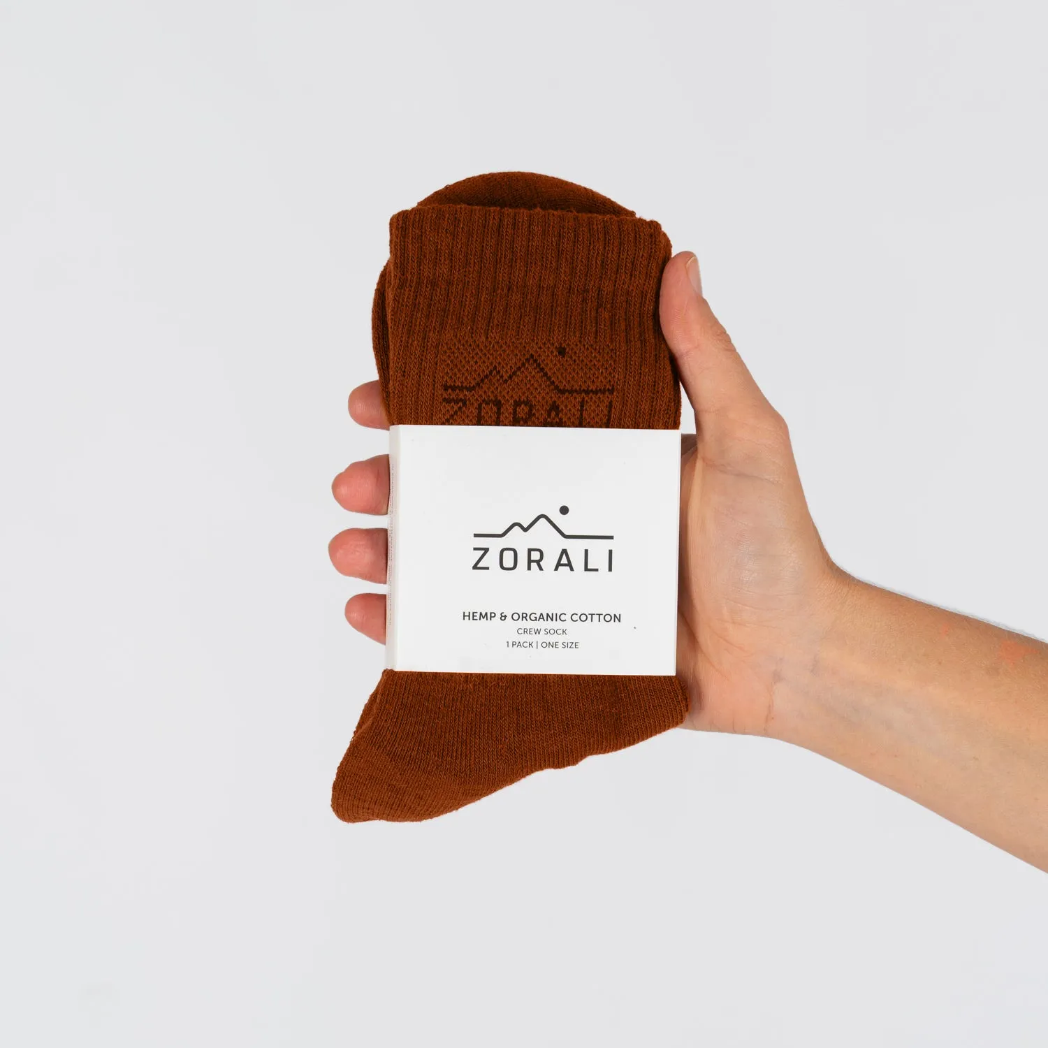Hemp Everyday Socks Tannin