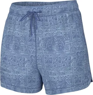 HUK Pursuit Volley Pattern, Quick-Dry Shorts for Women