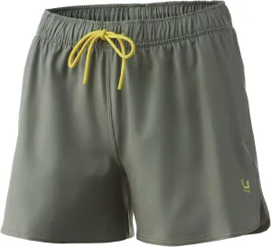 HUK Women's Volley Elastic Waist Quick-Dry Shorts  30 UPF