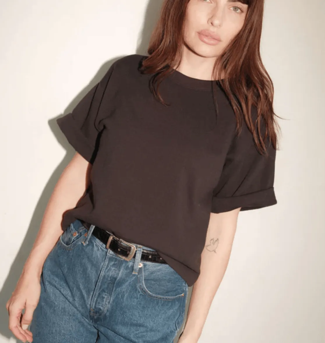 Jet Black Bane Sweatshirt Tee
