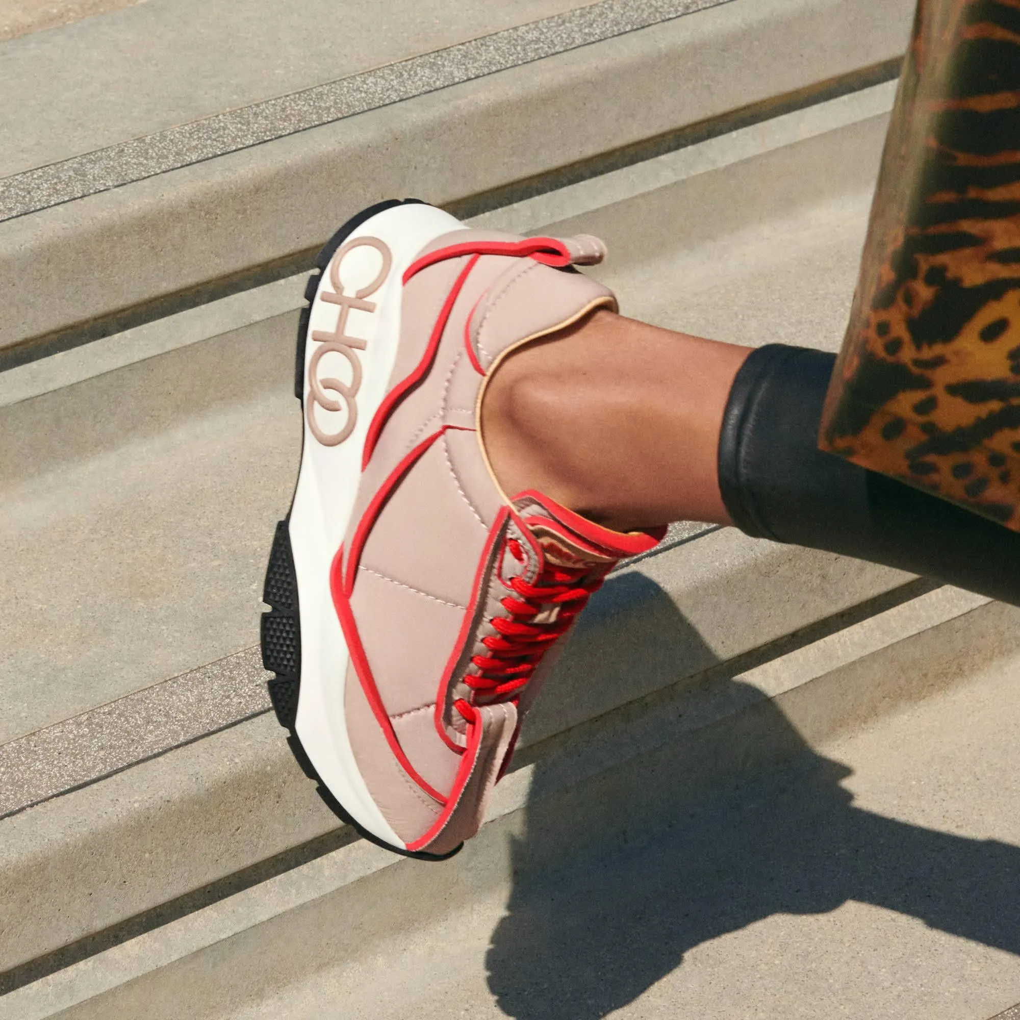 Jimmy Choo Roze Sneakers