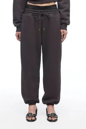 Jogger Sweatpant With Satin Boxer Waistand