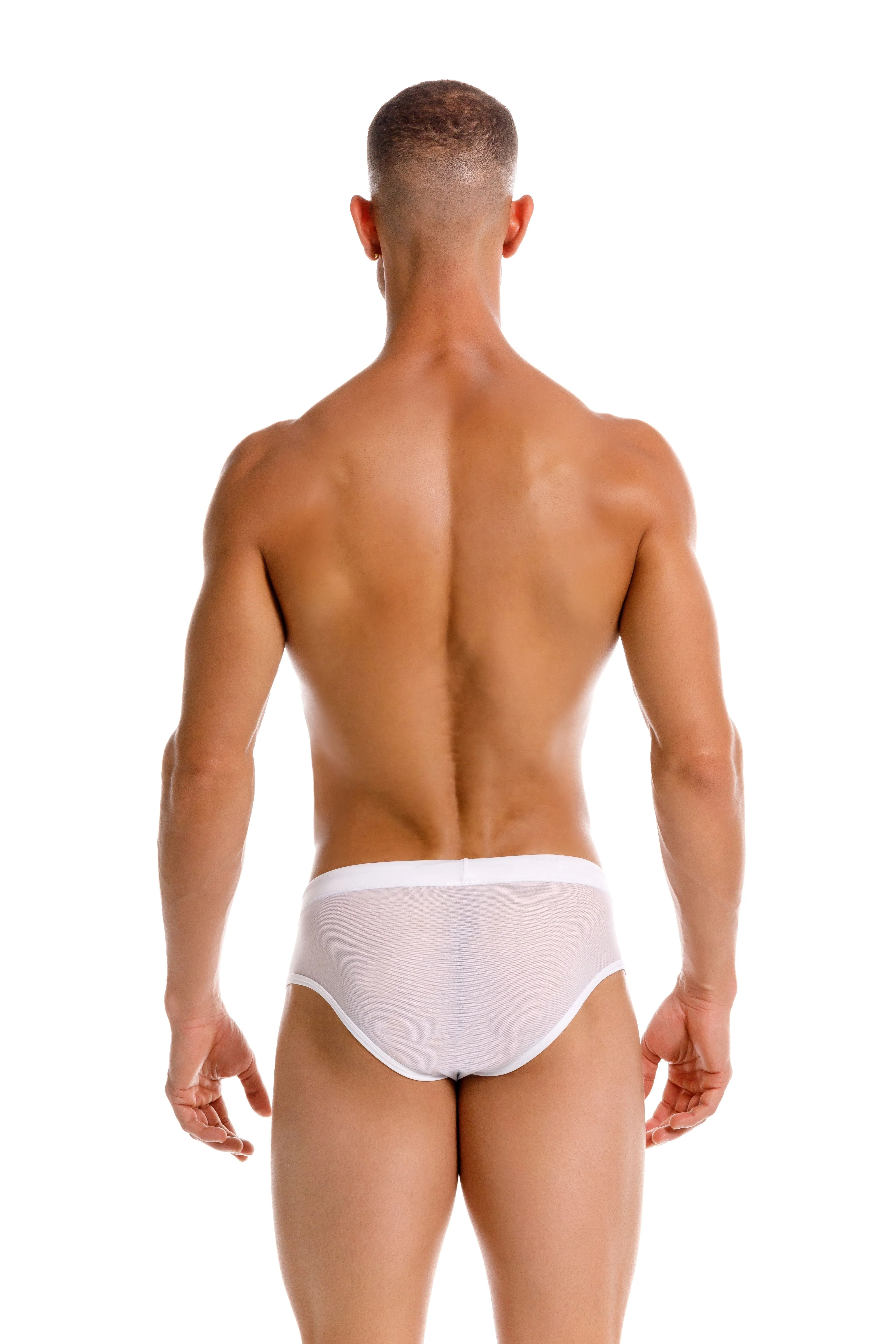 JOR Mystic swim brief mesh white
