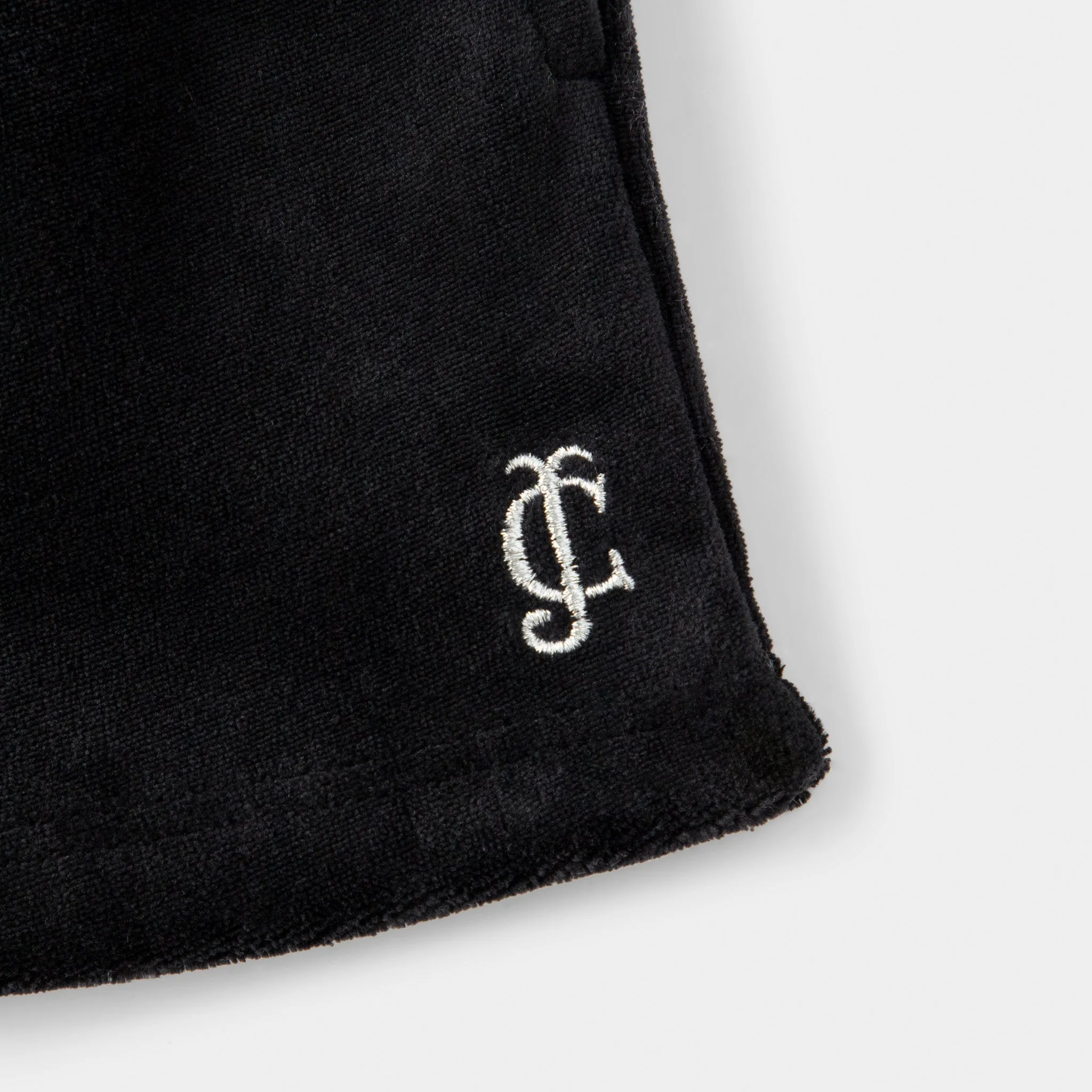 Juicy Couture Junior Girls' Velour Shorts / Deep Black