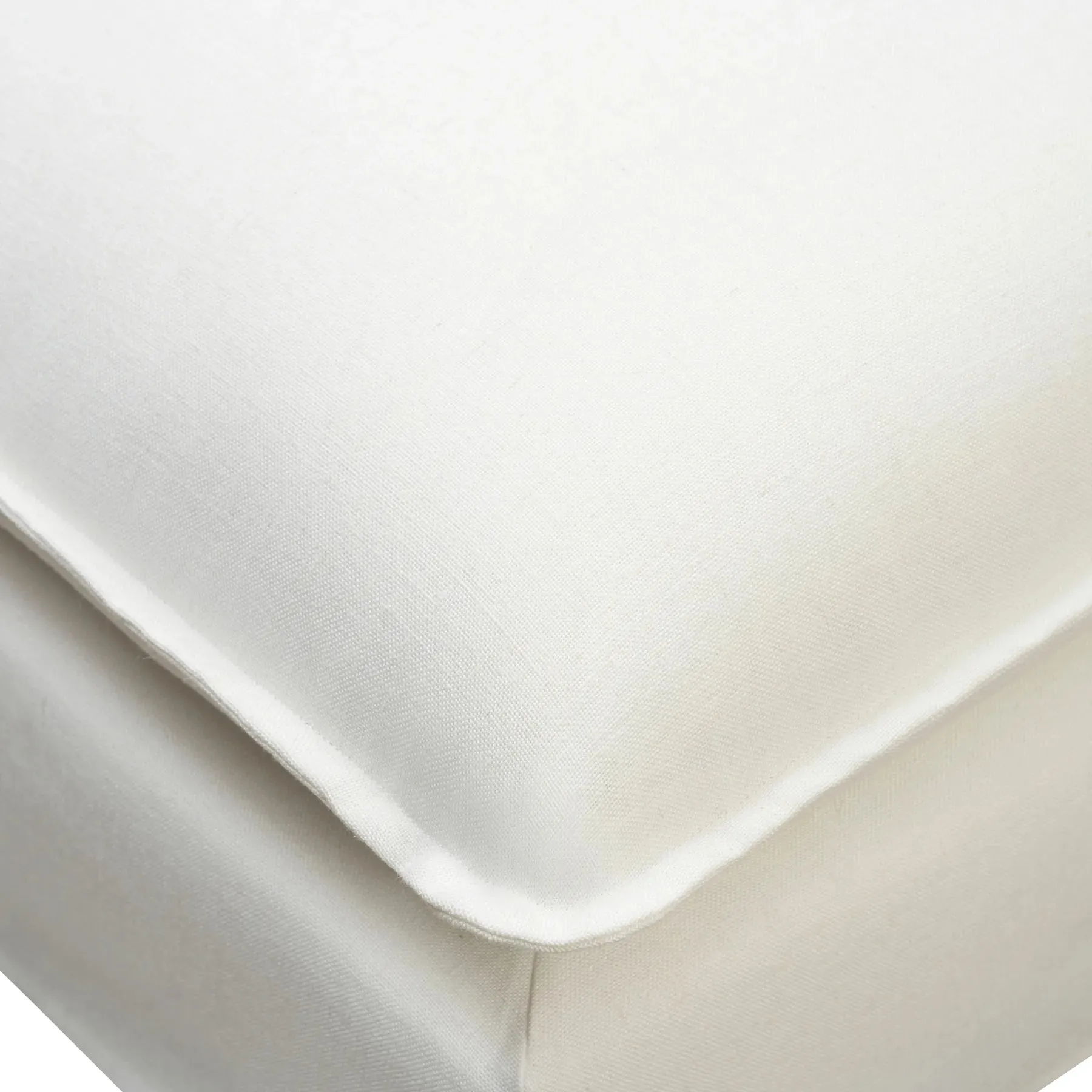 Juno Slipcover 4 Seater RHF Chaise Sofa - Luna Ivory
