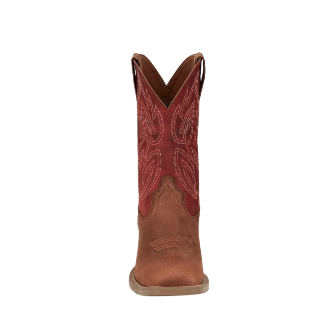 Justin Men's Cognac Canter Broad Square Boots