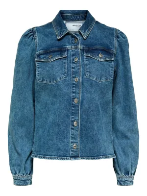 Karna LS Shirt  - Light Blue Denim