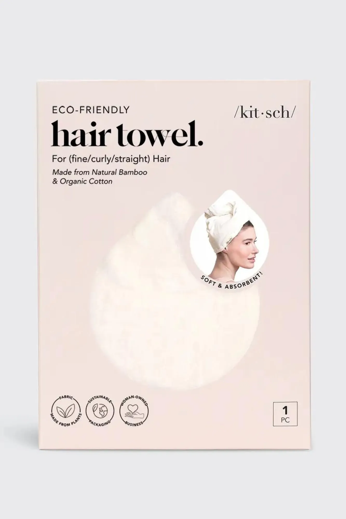 Kitsch Quick Dry Hair Towel
