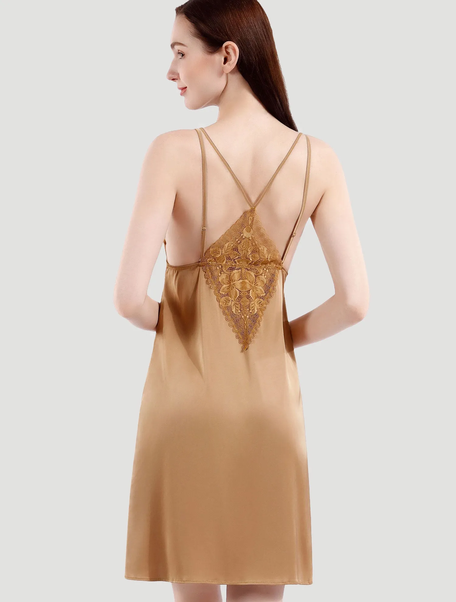 Lace and Satin Chemise