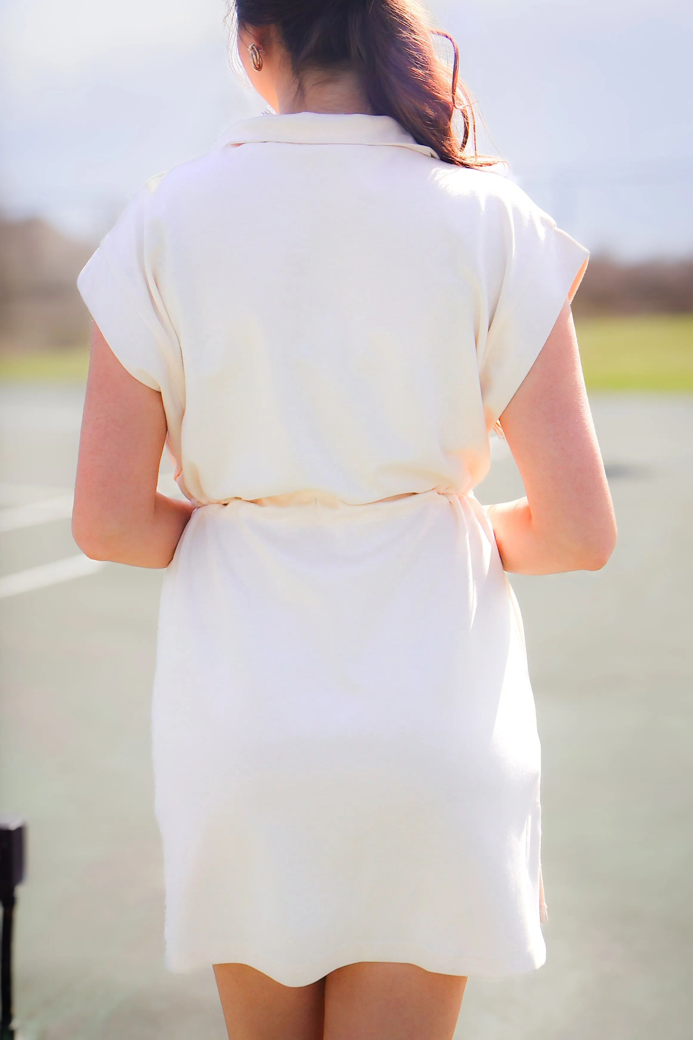 Limitless Love Quarter Zip Lounge Dress